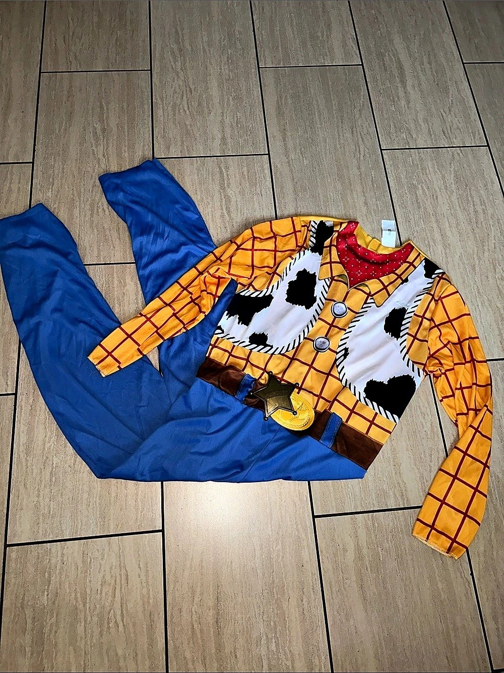 Disney Pixar Toy Story Woody Adult Size Crossplay/ Halloween Costume Size XL